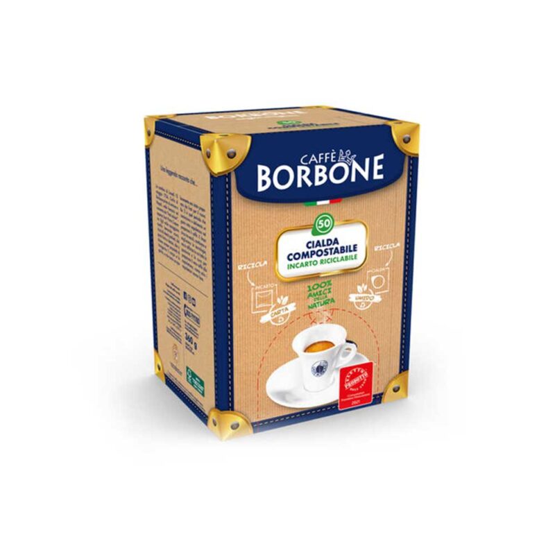 Borbone Miscela Blu ταμπλέτα Συσκευασία 50 τεμαχίων 2