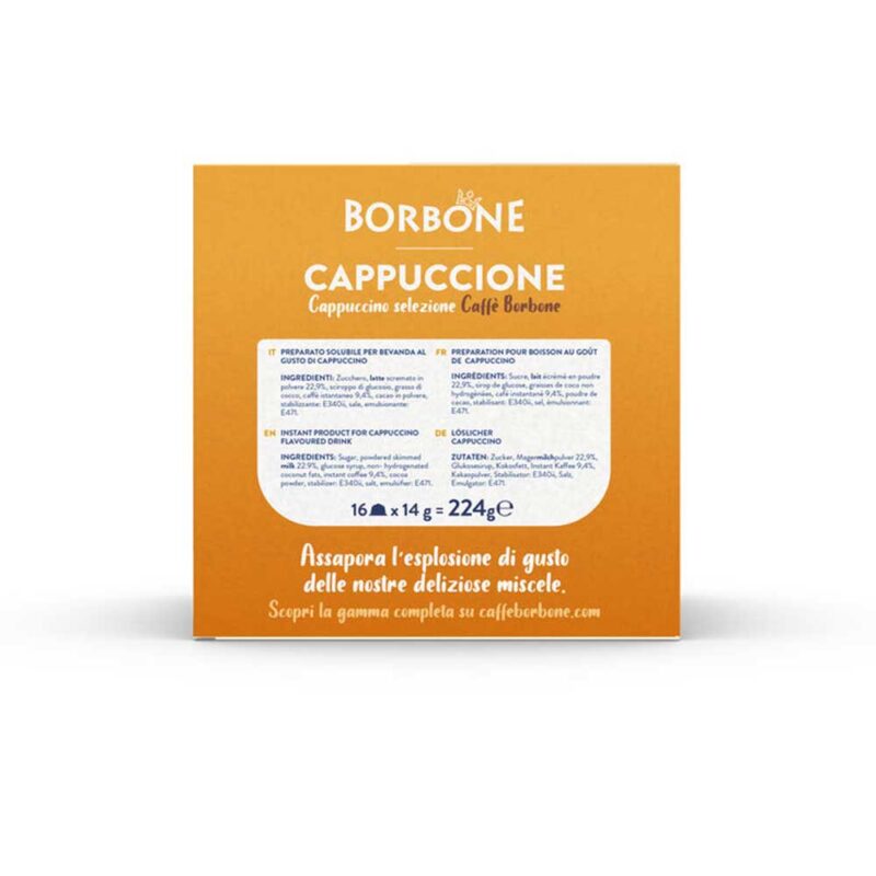Borbone Ρόφημα Cappuccione σε κάψουλες Dolce Gusto 16 τεμάχια 2