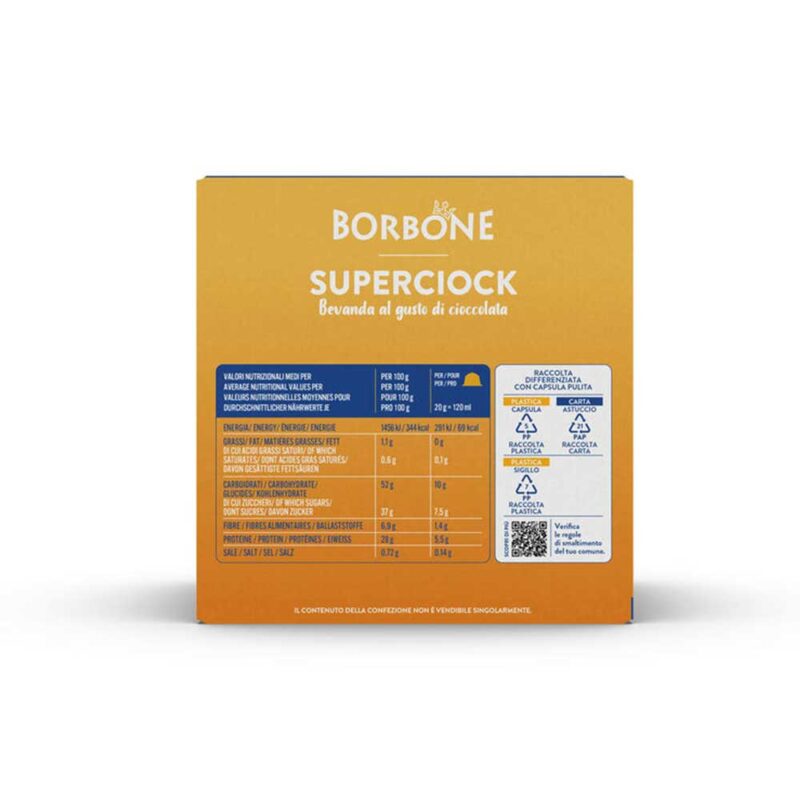 Borbone Ρόφημα Superciock σε κάψουλες Dolce Gusto 16 τεμάχια 2