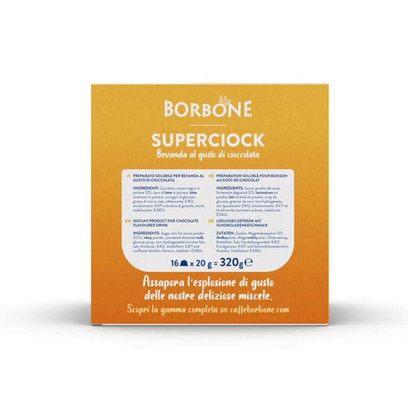 Borbone Ρόφημα Superciock σε κάψουλες Dolce Gusto 16 τεμάχια 3