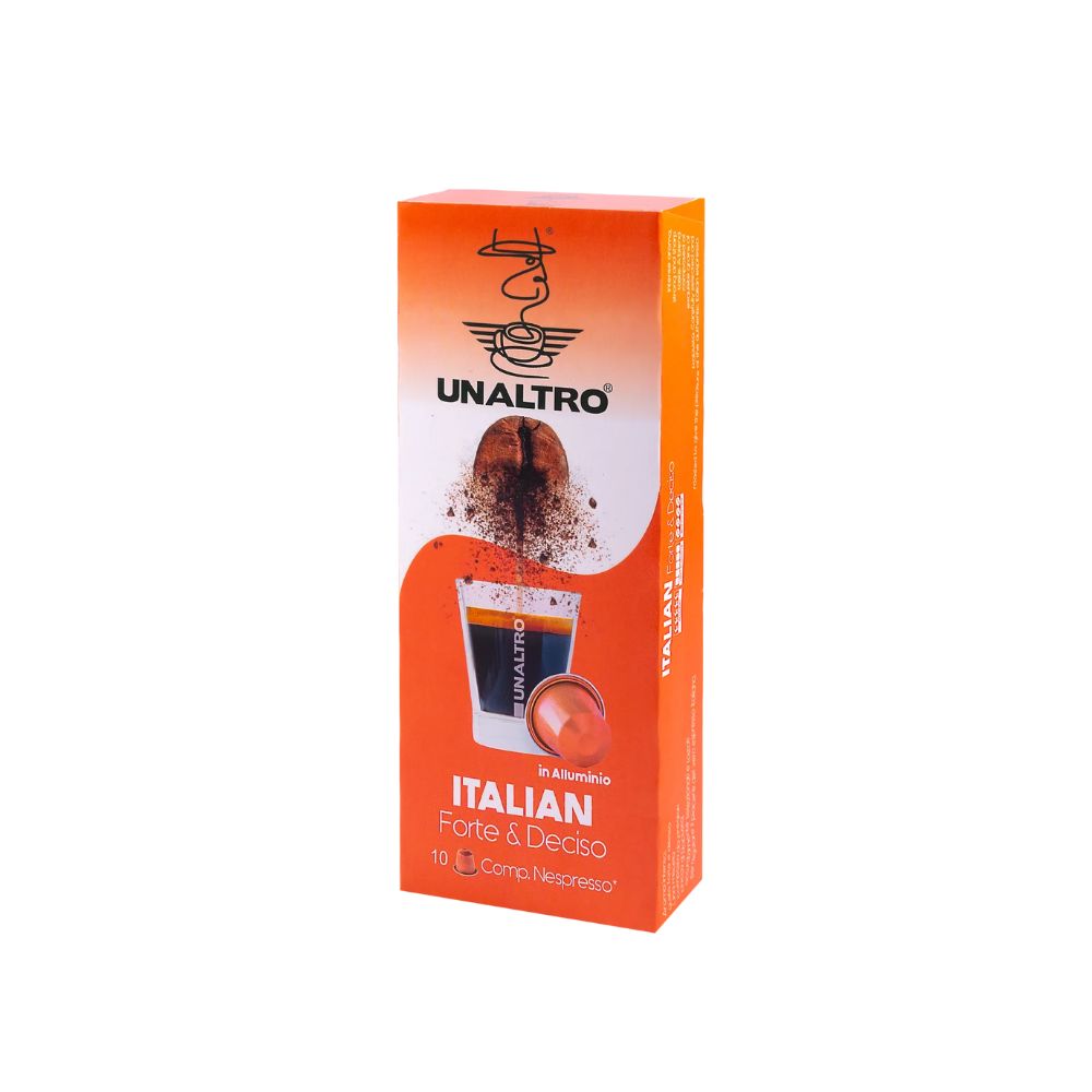 Unaltro Miscela Italian Nespresso συμβατές κάψουλες αλουμινίου 10 τεμάχια 1
