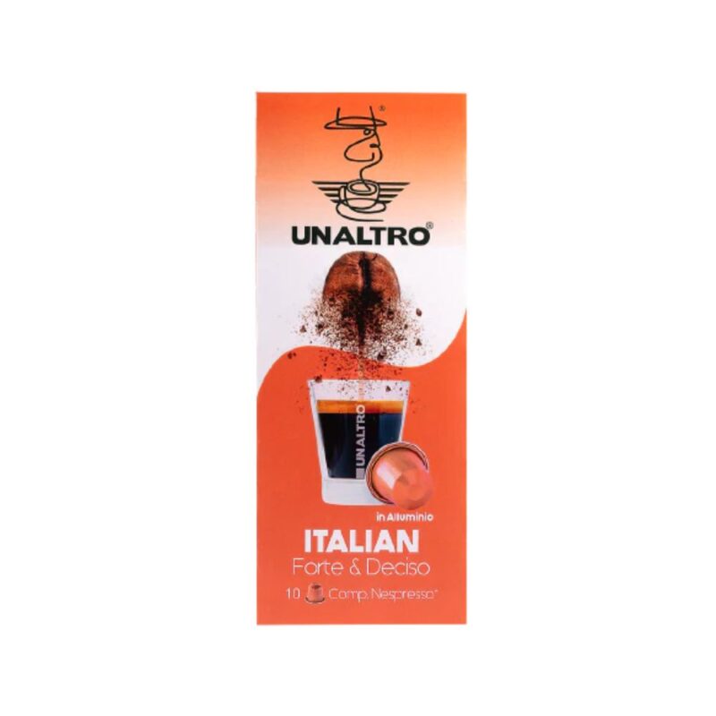 Unaltro Miscela Italian Nespresso συμβατές κάψουλες αλουμινίου 10 τεμάχια 2