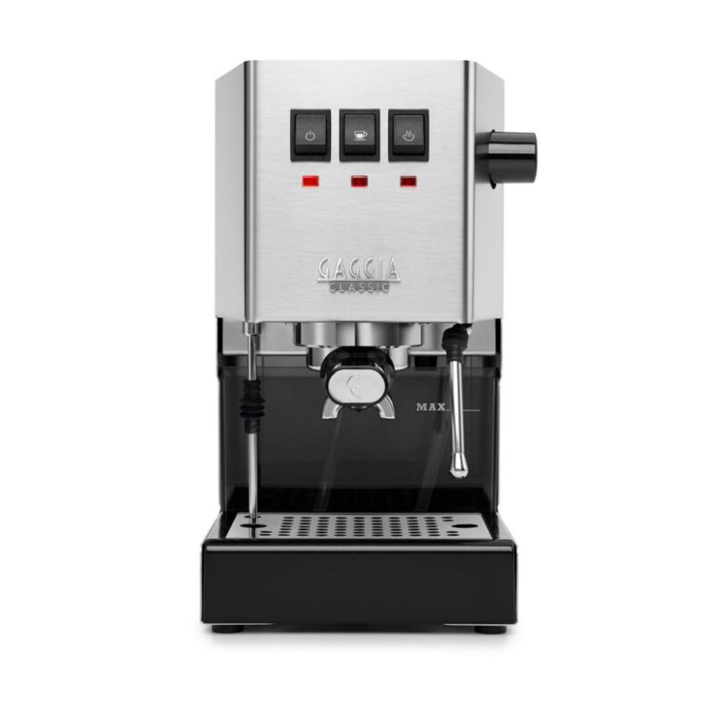Gaggia New Classic Μηχανή Καφέ Ασημί 2