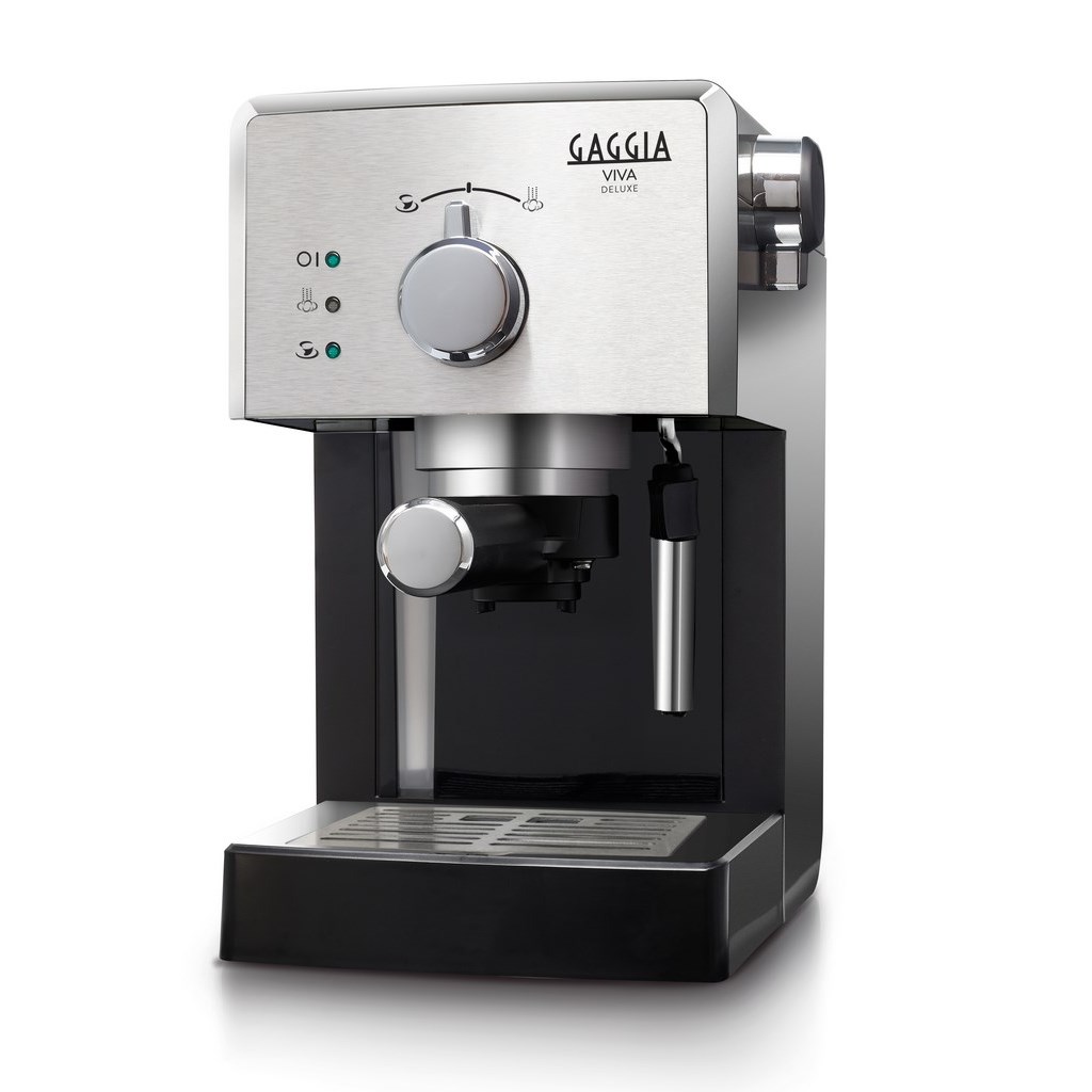 Gaggia Viva Deluxe Μηχανή Espresso Μαύρη 1