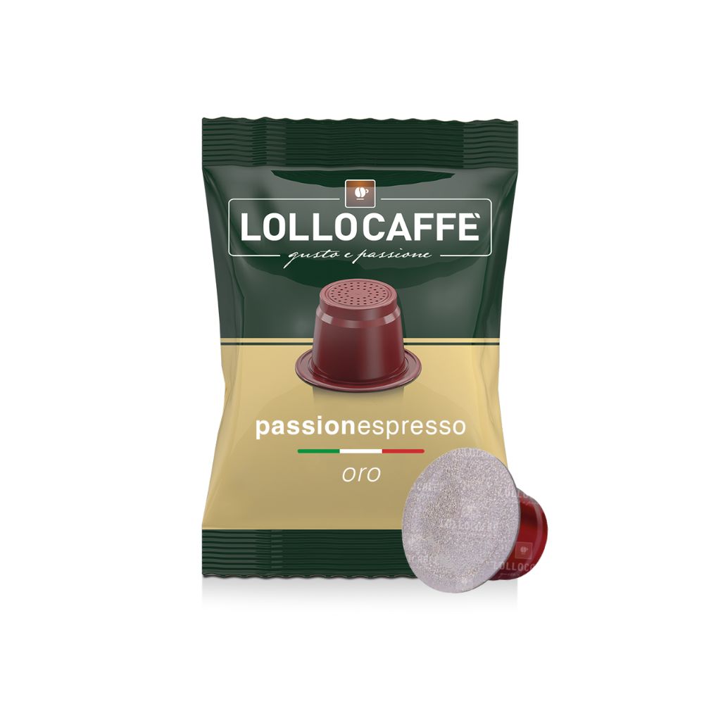 Lollo Caffe Miscela Oro συμβατές κάψουλες Nespresso 2
