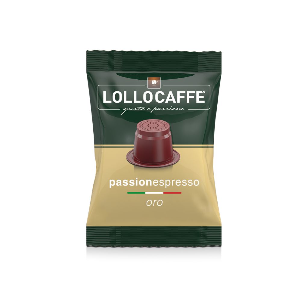 Lollo Caffe Miscela Oro συμβατές κάψουλες Nespresso 30 τεμάχια 2