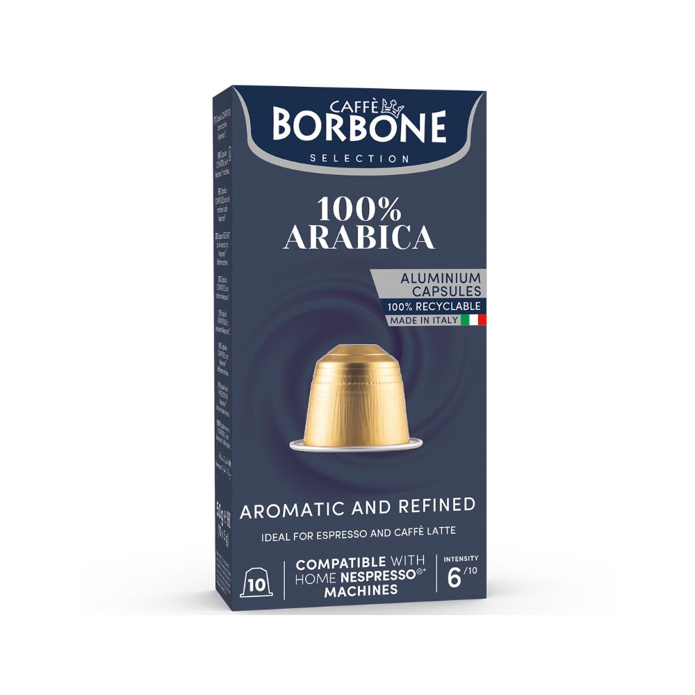 Caffe Borbone 100% Arabica συμβατές κάψουλες Nespresso 10 τεμάχια