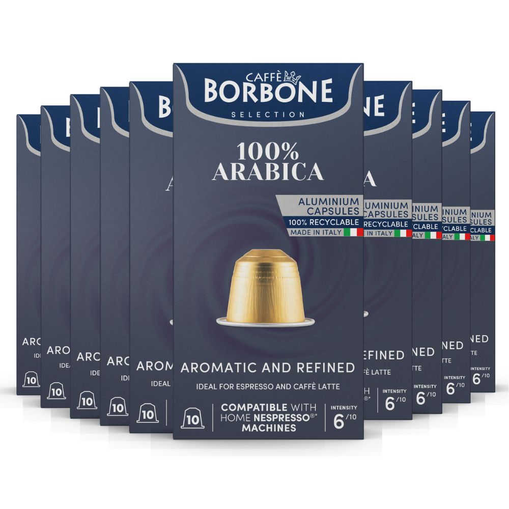 Caffe Borbone 100% Arabica συμβατές κάψουλες Nespresso 100 τεμάχια